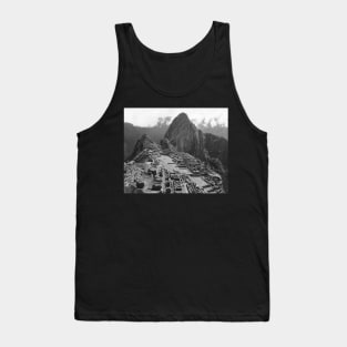 Vintage Machu Pichu Landscape Tank Top